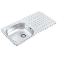 UKINOX Sink Overmount Compact 1 Bowl 1 Drain
