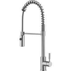 ELBA Mixer Single Lever Rotating Barrel & Movable Shower Steel