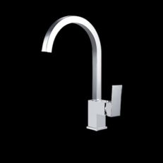 ELBA Mixer Single Lever With Rotating Barrel Steel (EL0137-O)