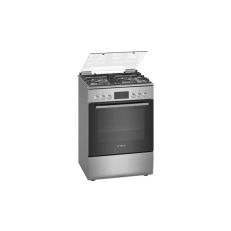 BOSCH Cooker Freestanding Mix Electric/Gas Steel 60CM