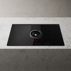 ELICA Hob Aspiration Induction Nikolatesla BL Steel 83CM