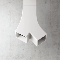 ELICA Chimney Island Decorative Remote Control White 66CM