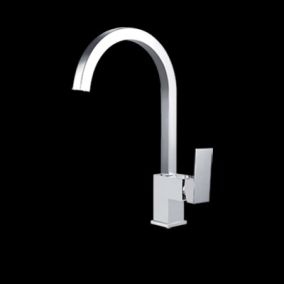 ELBA Mixer Single Lever With Rotating Barrel Steel (EL0137-O)