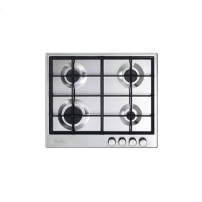 ELBA Hob Built-In Gas Full Safety Stainless Steel 60CM