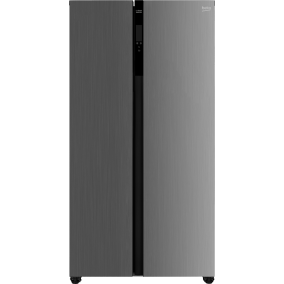 BEKO Refrigerator Freestanding Side by Side 600 Gross LTR, 90 cm