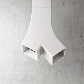 ELICA Chimney Island Decorative Remote Control White 66CM