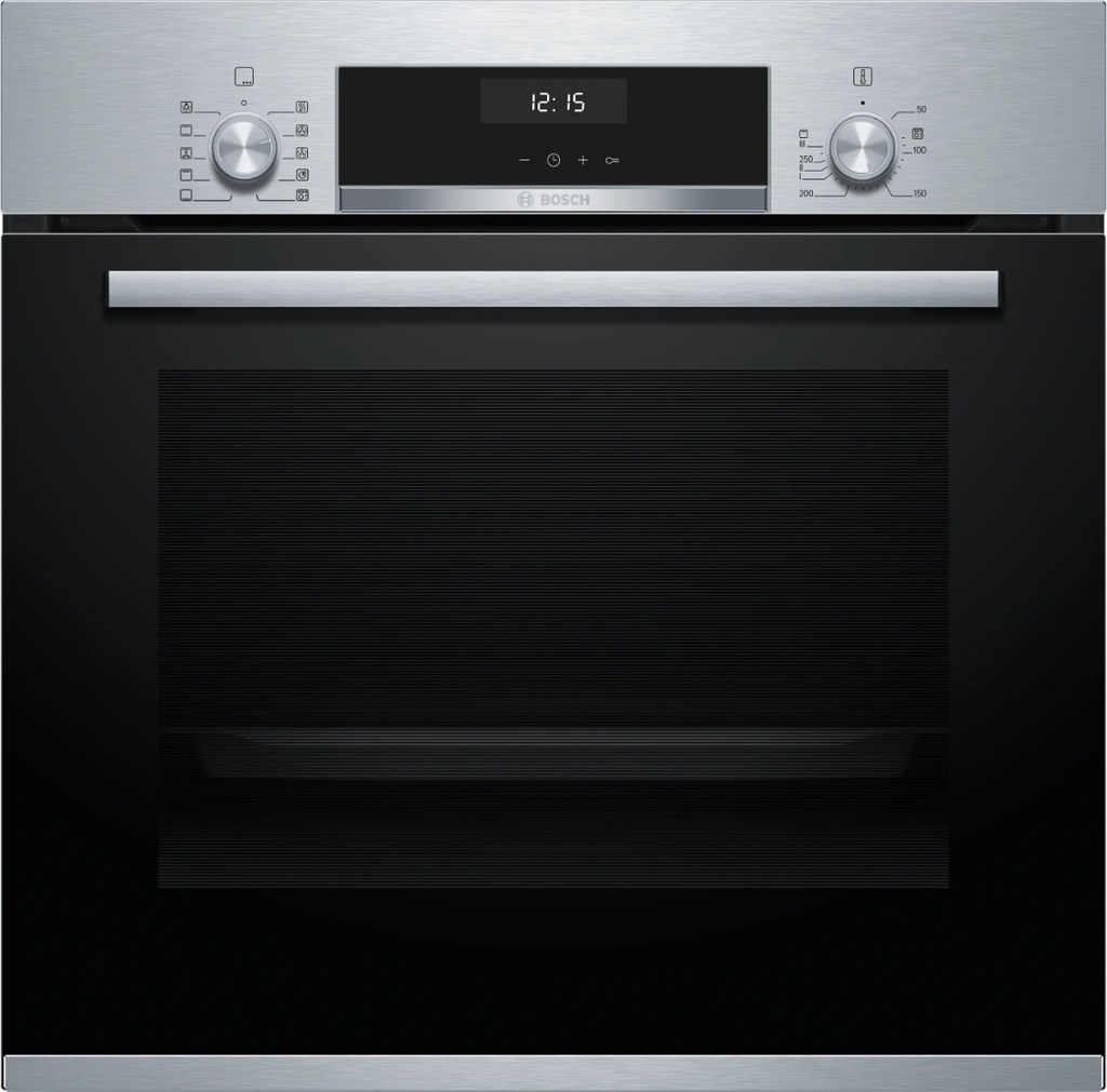 BOSCH Oven Built-In Electric 8 Programmes Steel 60CM (HBJ538ES0M)