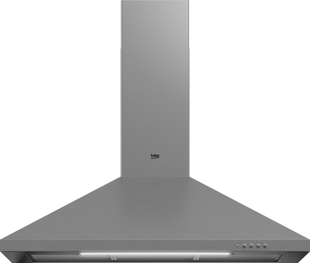 BEKO Chimney Wall Mounted Ventilation 400 m³/h Steel 90CM (CWB9441XN)