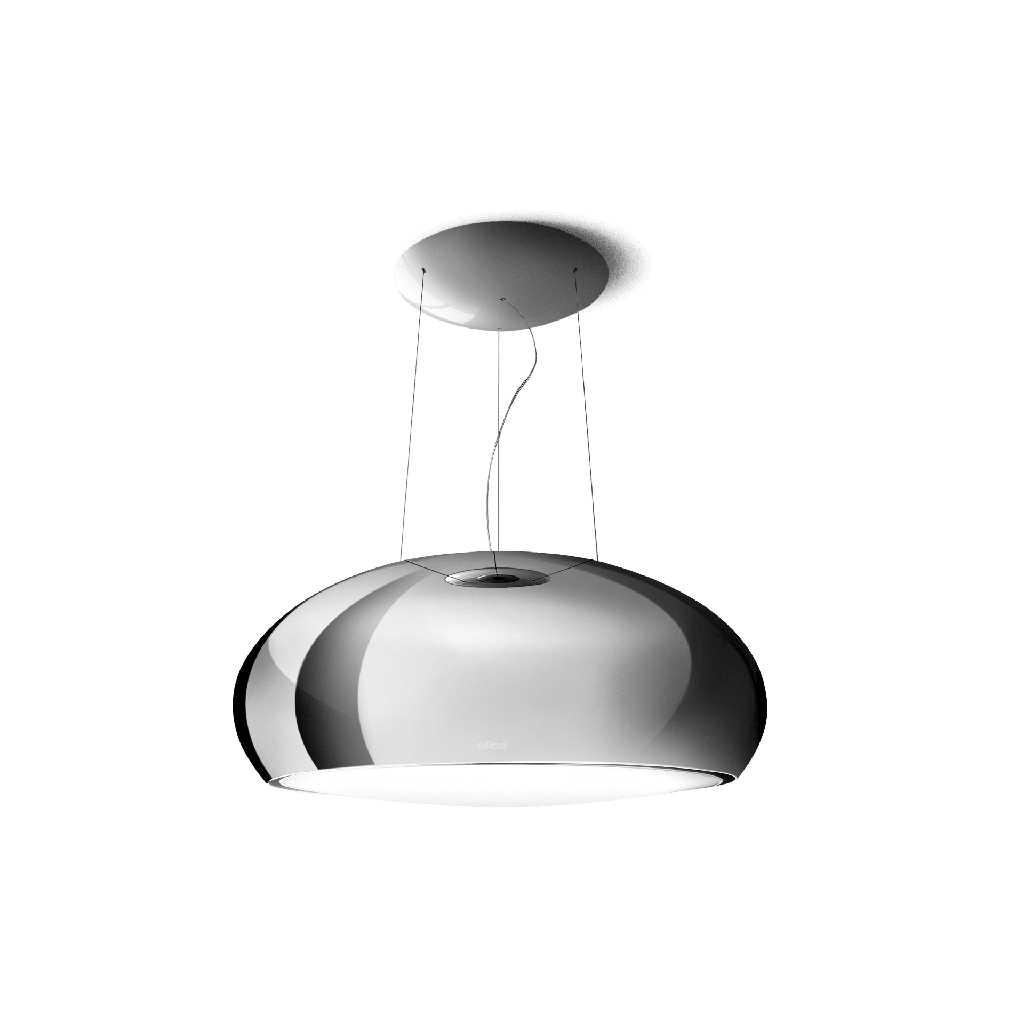 ELICA Chimney Island Seashell Inox Finish 80CM (SEASHELLIXF80)