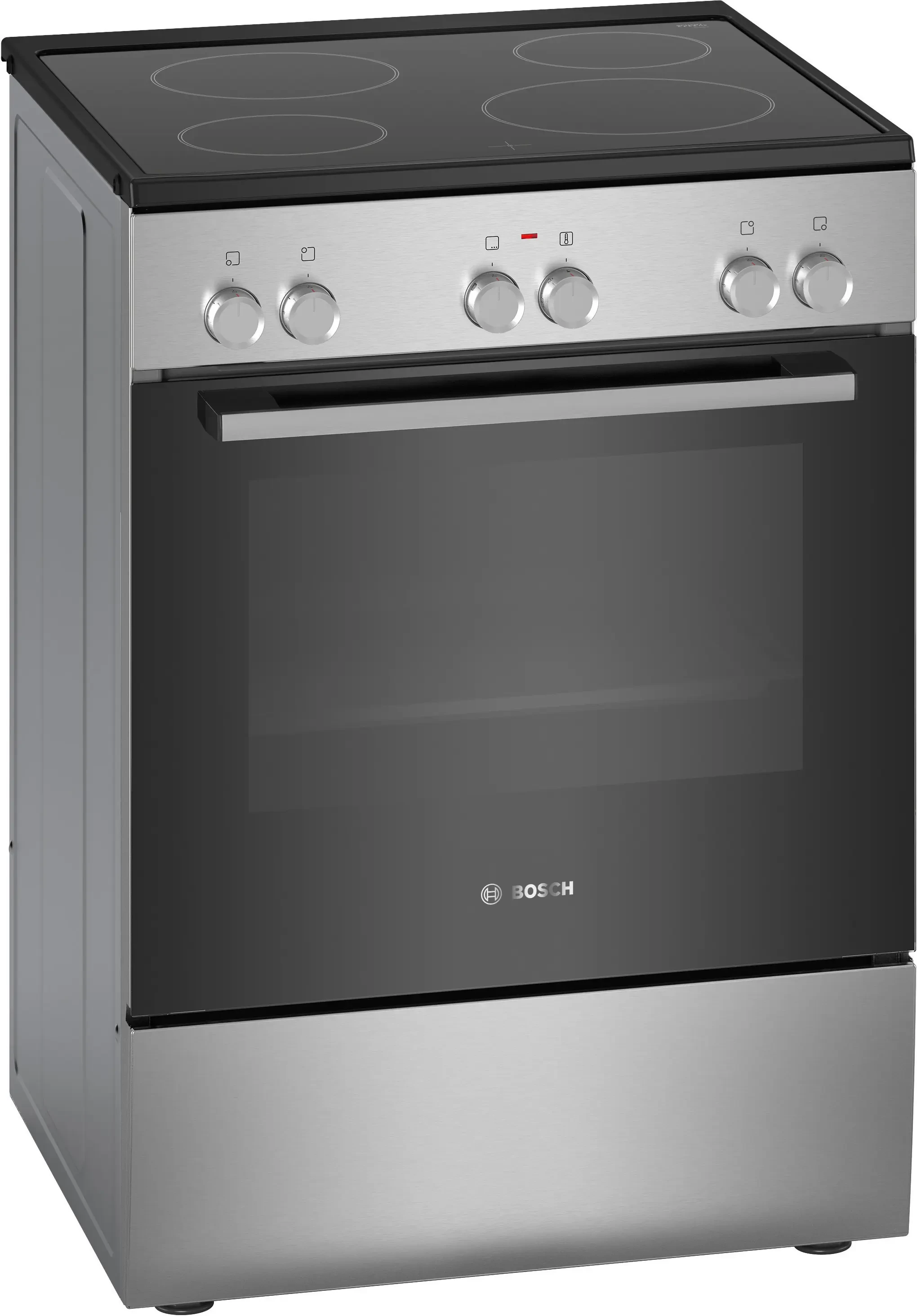 BOSCH Cooker Series 2 Freestanding Electric Stainless Steel 60CM (HKL060070M)