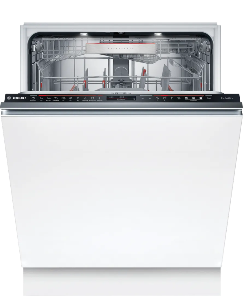 بوش غسالة صحون Series 8 مدمجة سهل تحميل 13 طقم صحون 60 سم (SMV8ZDX86M)