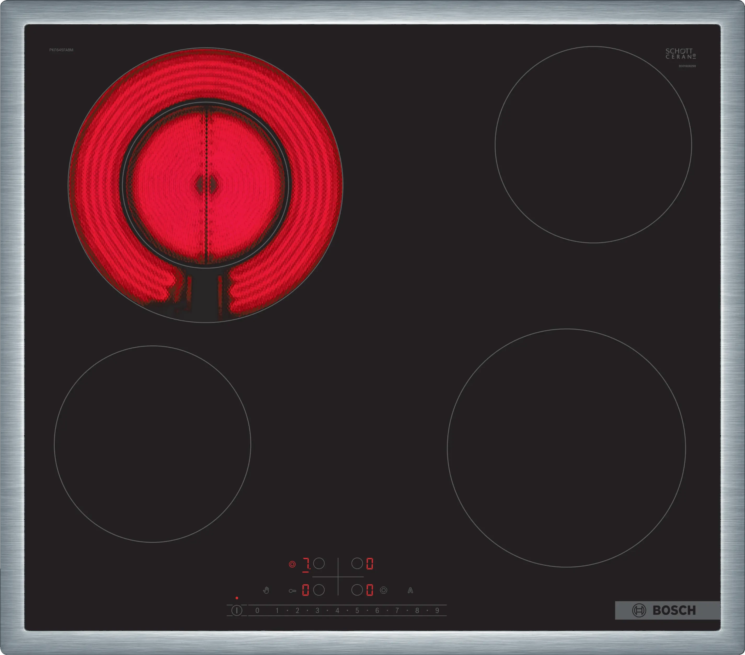 BOSCH Hob Built-In Touch Control Ceramic 60CM (PKF645FA8M)