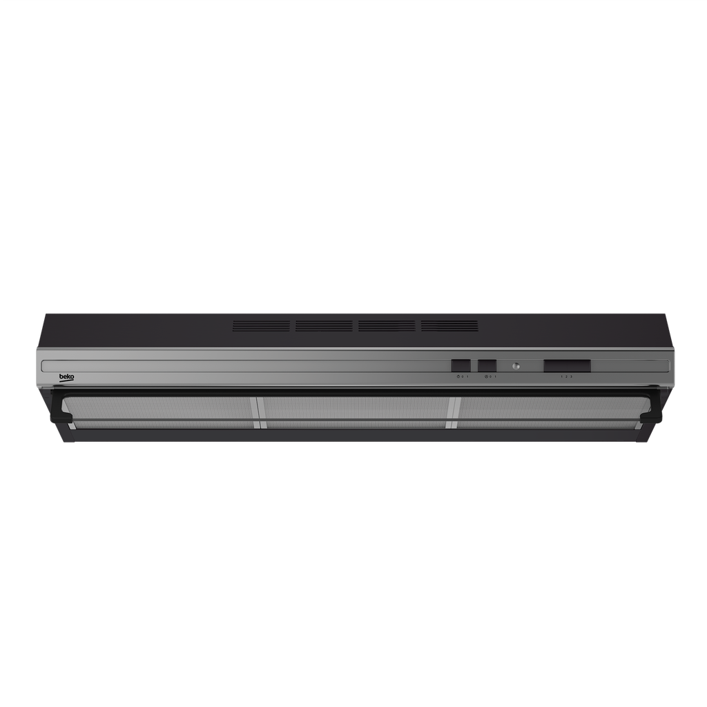 BEKO Hood Wall Mount 380 m³/h Steel 90cm (CFB9433XH)