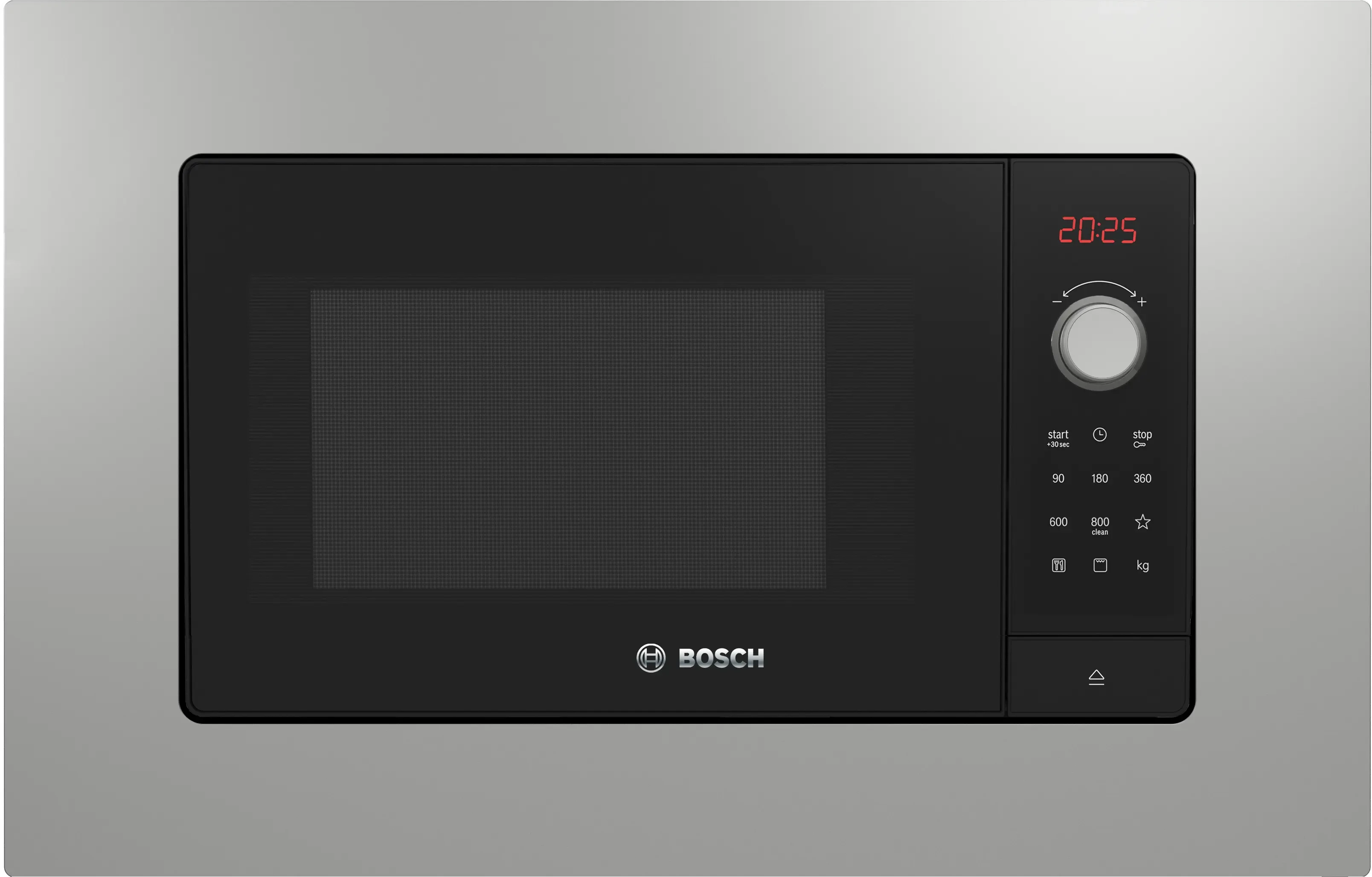 بوش ميكروويف فرن مدمج 800 واط ستانلس ستيل 25 لتر 60 سم (BEL653MS3M)