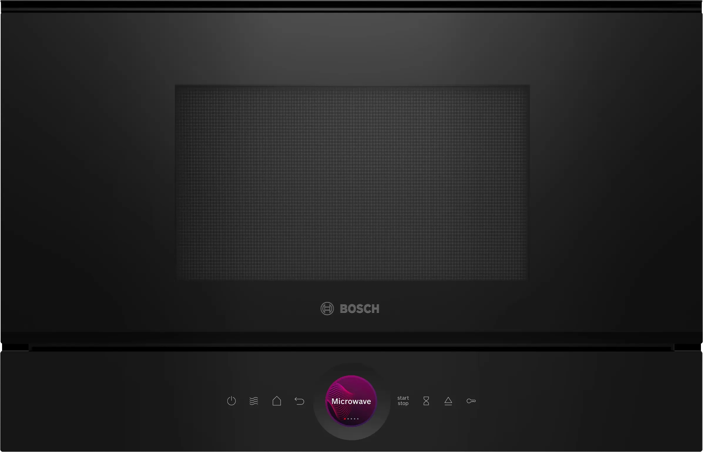 BOSCH Microwave Oven Series 8 Home Connect Built-In 900W With Grill Black 60CM (BEL7321B1M)