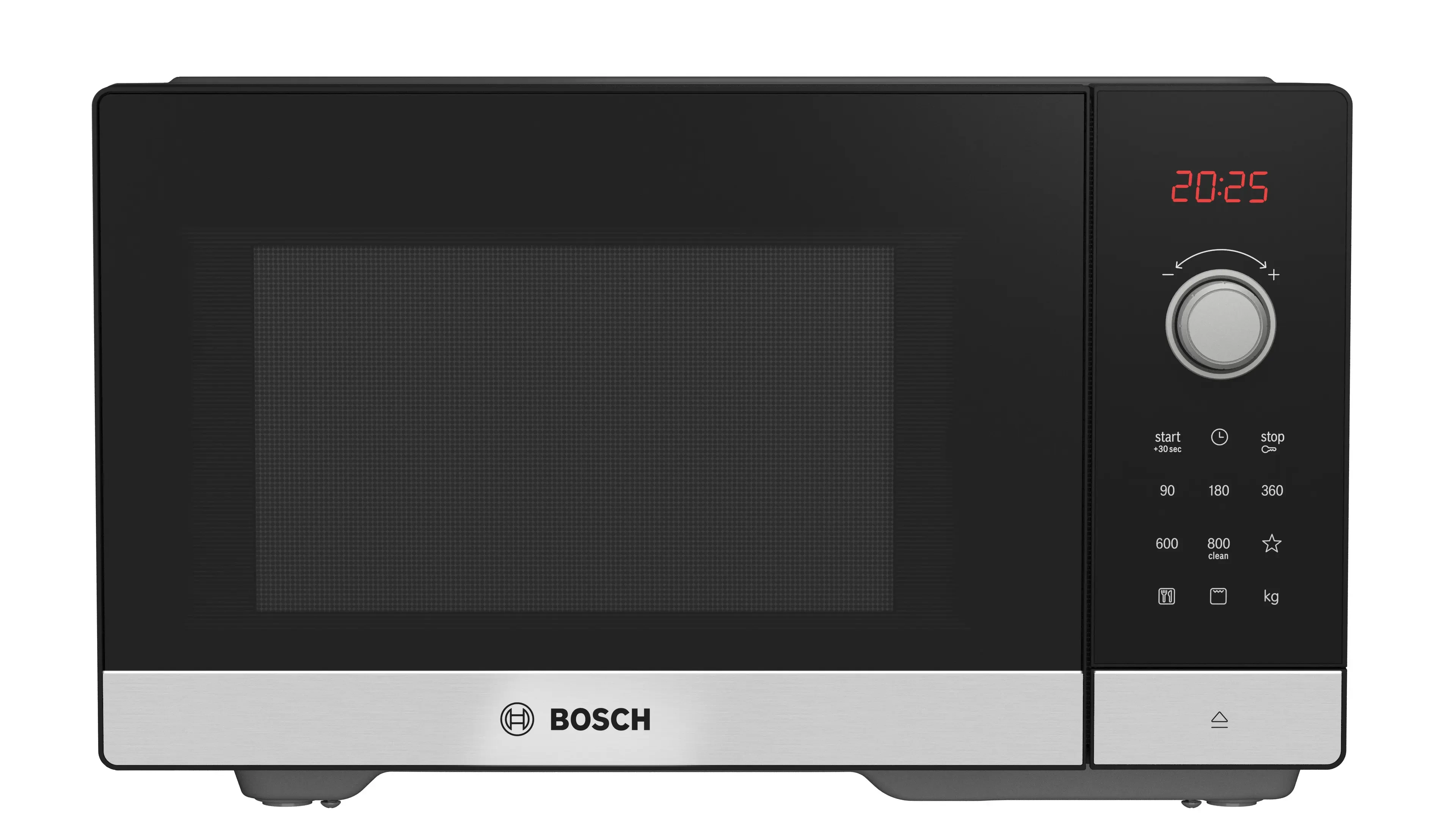 BOSCH Microwave Oven Series 2 Freestanding 25 Liters 800W Black (FEL053MS1M)
