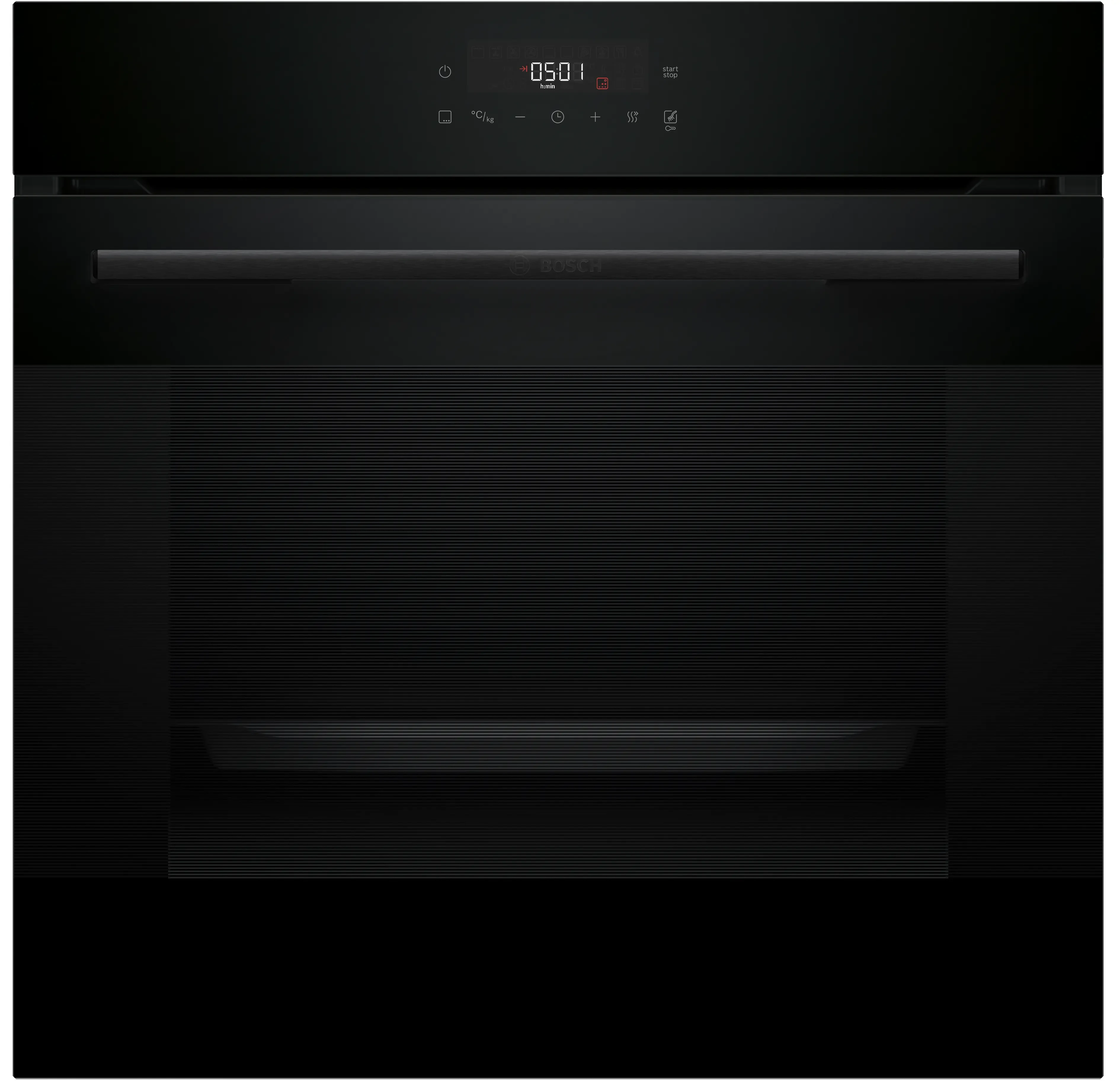 BOSCH Oven Series 6 Electric 8 Programmes EcoClean Direct Black 60CM (HJG852YB0M)