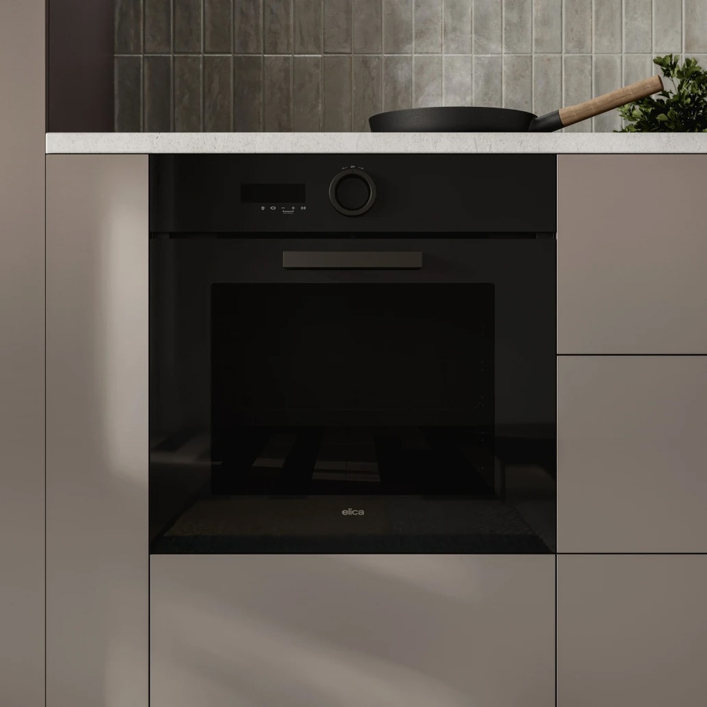 ELICA Oven Multi Function Digital Display Black 60CM (VIRTUS 60 DD BL)