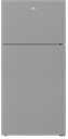 BEKO Refrigerator Freestanding 84cm Steel 611L Gross (DN170123XP)