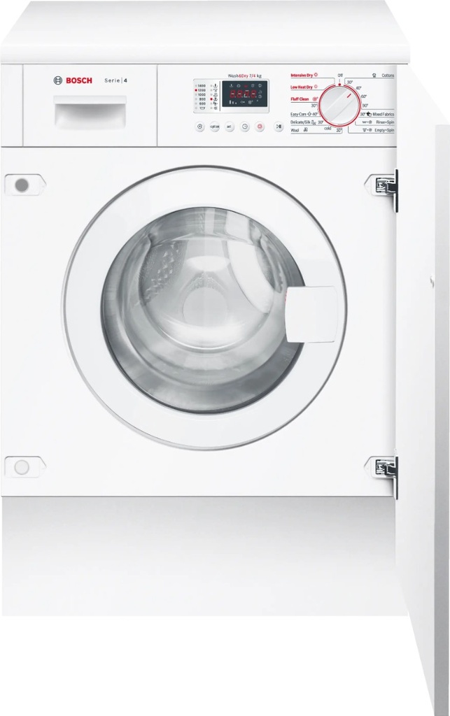 BOSCH Series 4 Built-In Washer Dryer 7/4 Kg, 1400RPM (WKD28351GC)