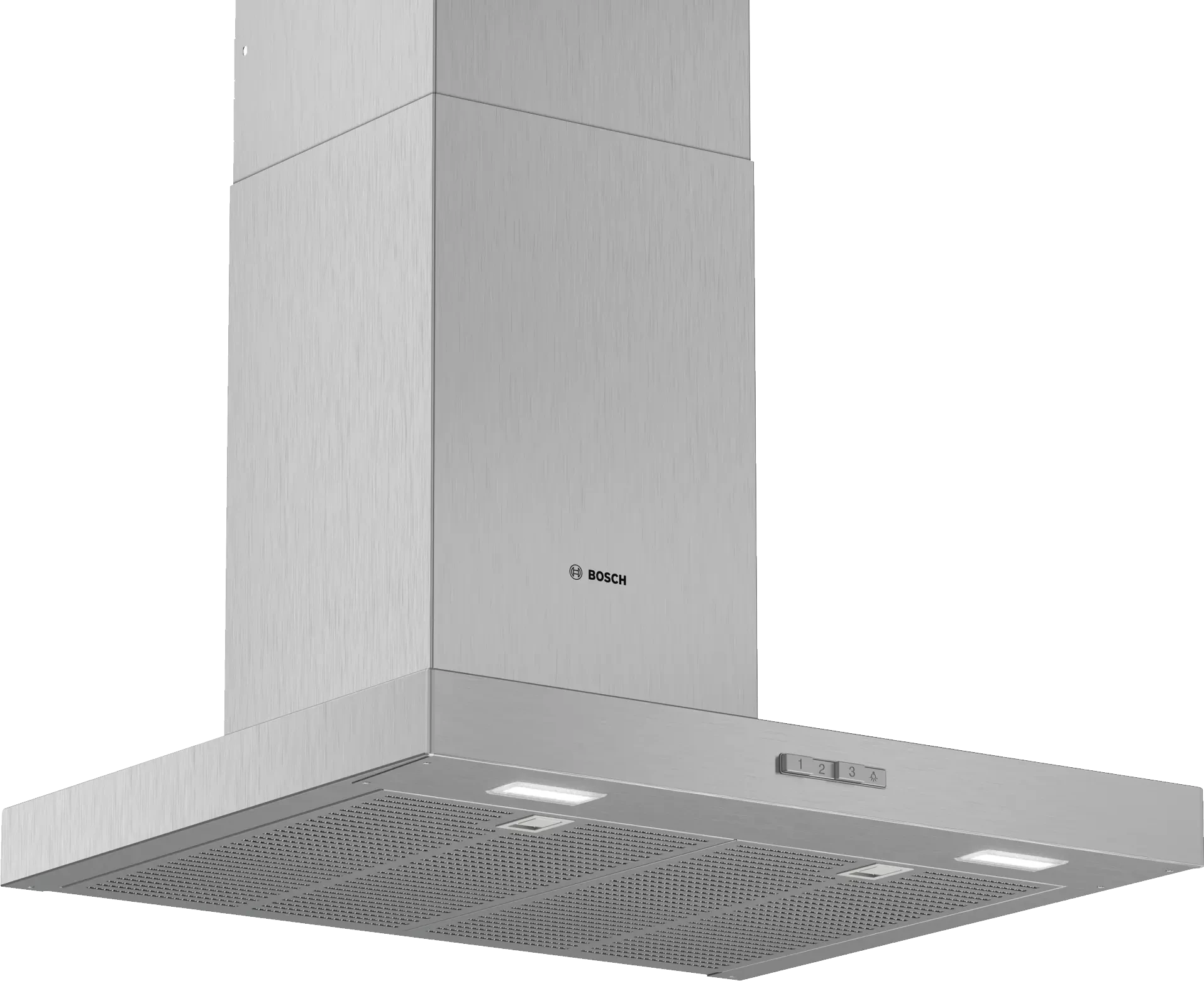 BOSCH Chimney Wall Push Silver 60CM (DWB64BC51B)