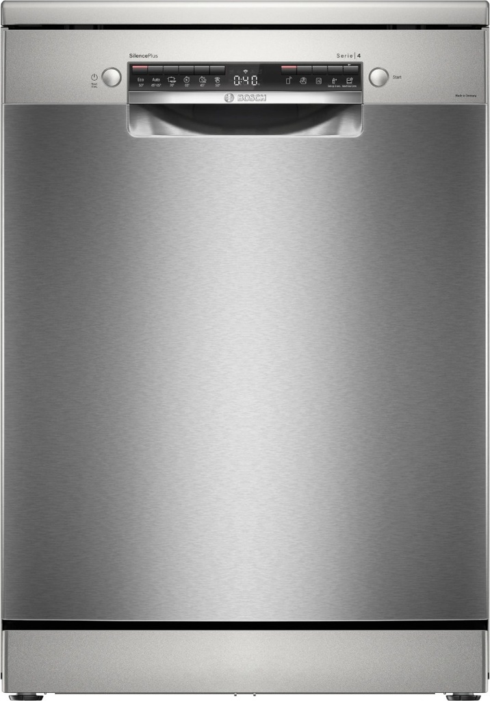 SMS4ECI26M Bosch Series 4 Free-Standing Dishwasher 60 cm Brushed Steel Anti-Fingerprint