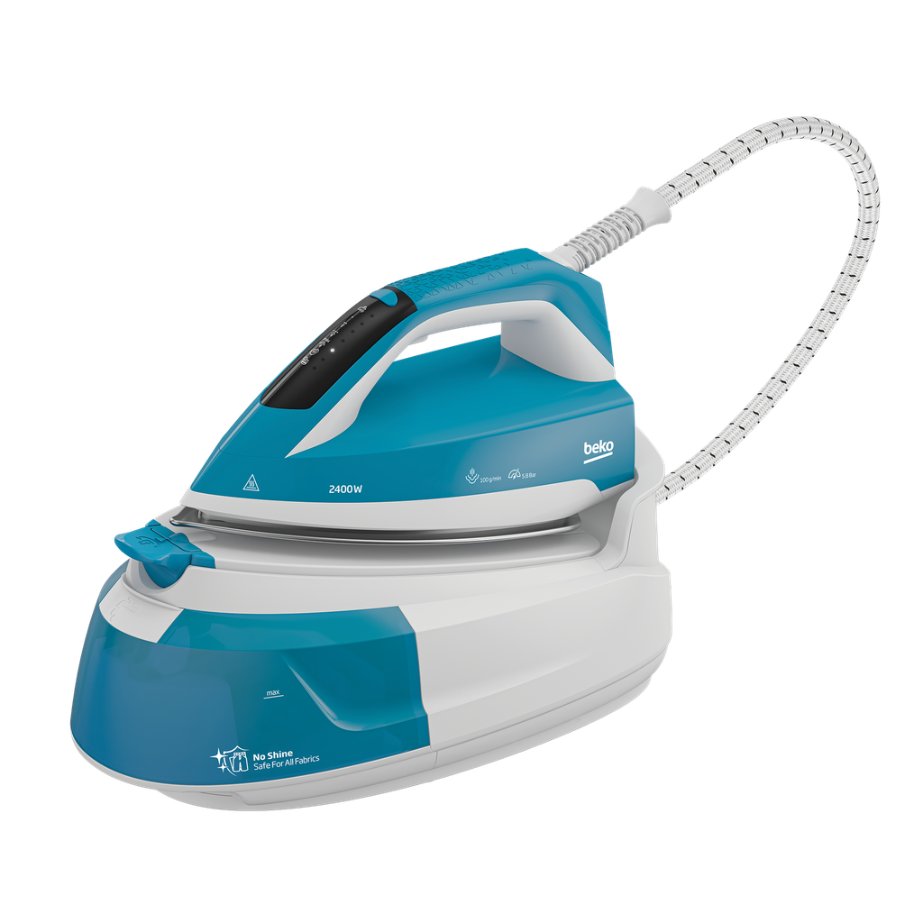 BEKO Steam Iron SteamXtra Blue 2400W (SGA6124D)