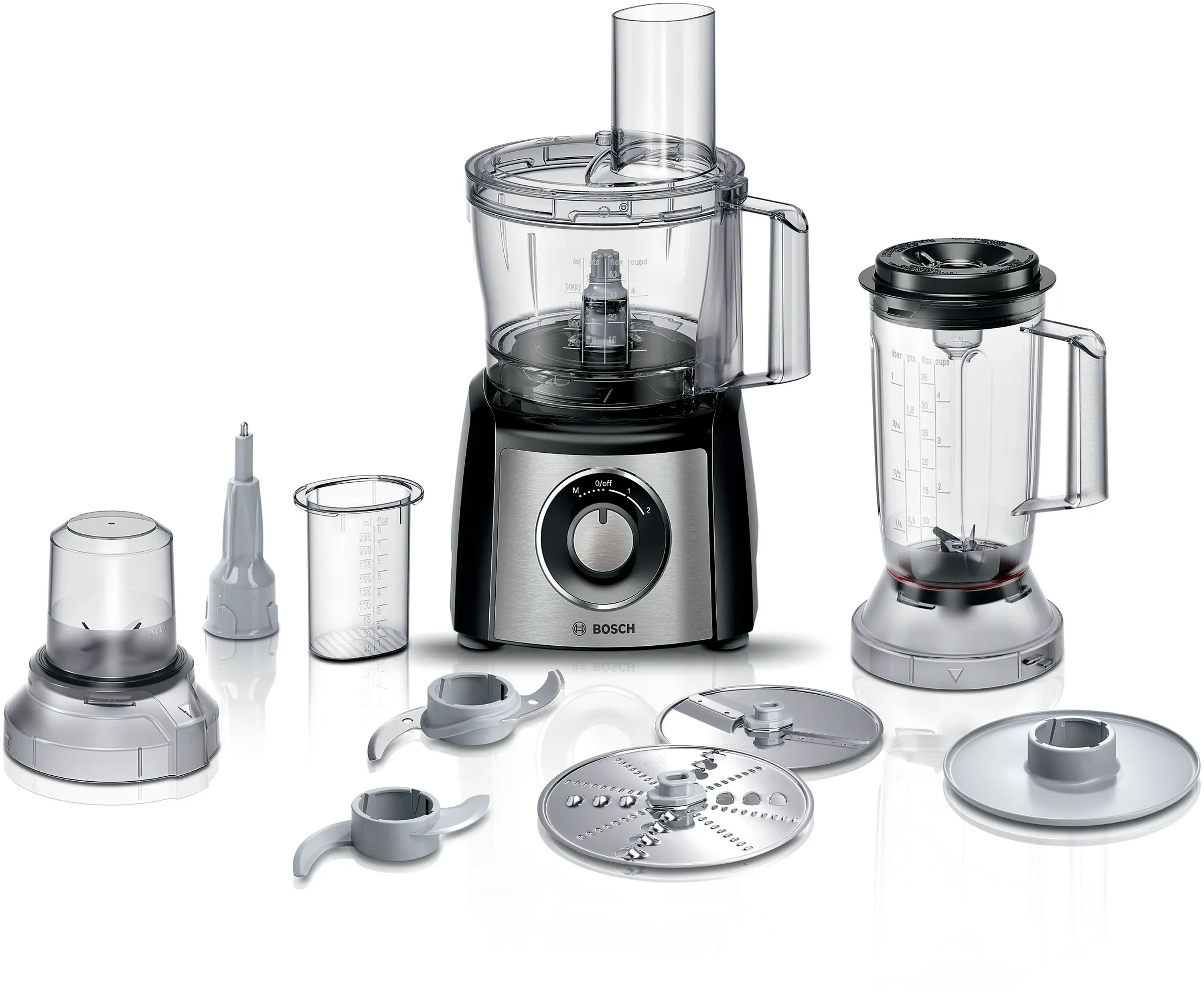 BOSCH Food Processor CP Black 800W (MCM3501MGB)