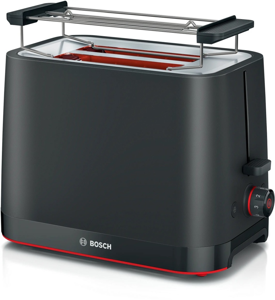 BOSCH Toaster Compact 950 Watts Black (TAT3M123GB)