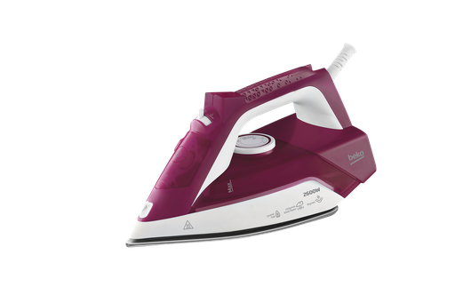 [SIM3126R] بيكو مكواة بخار 2600 واط حمراء سيراميك (SIM3126R)