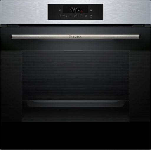 [HJG852YS0M] بوش Series 6 مدمج فرن 8 برامج LED تحكم باللمس ستانلس ستيل 60 سم (HJG852YS0M)
