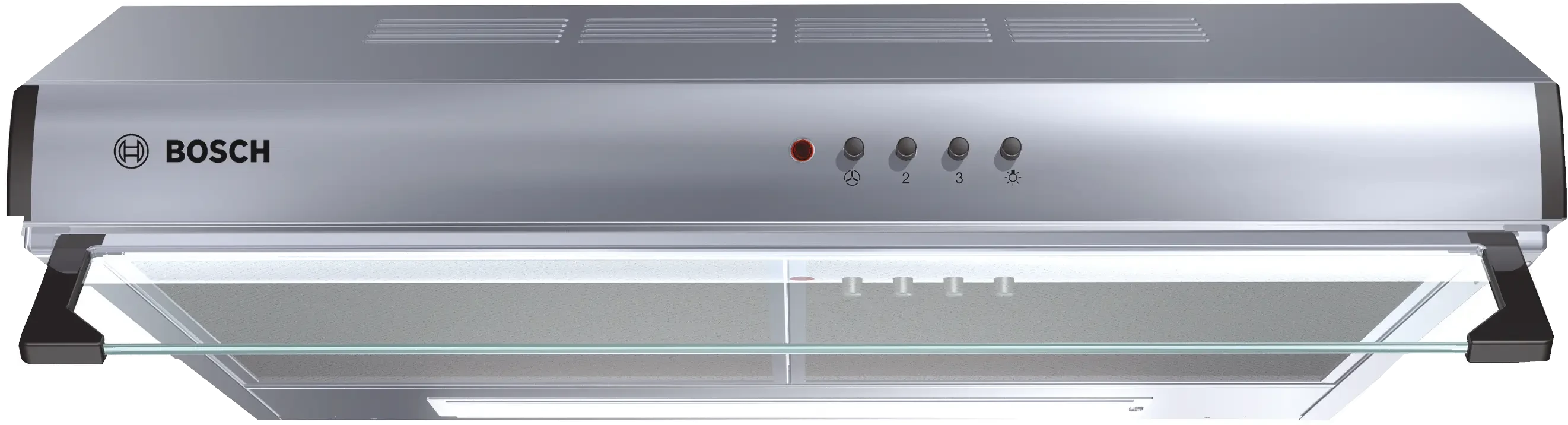 [DHU665CGB] BOSCH Chimney Under Built-In Push Silver 60CM (DHU665CGB)