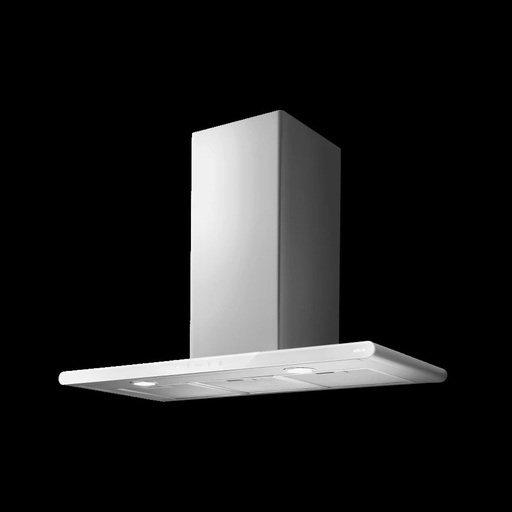 [GALAXYWHIX80] ELICA Chimney Wall Glass White 80CM (GALAXYWHIX80)