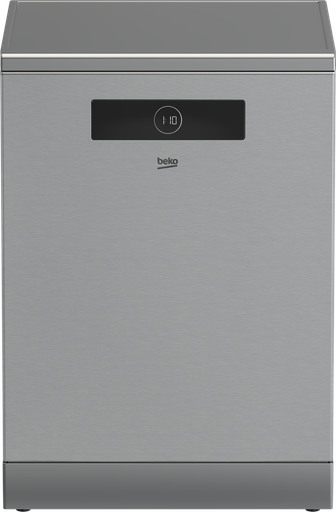 [BDEN38523XQ] BEKO Dishwasher Freestanding 8 Programmes Steel 15 Place settings (BDEN38523XQ)