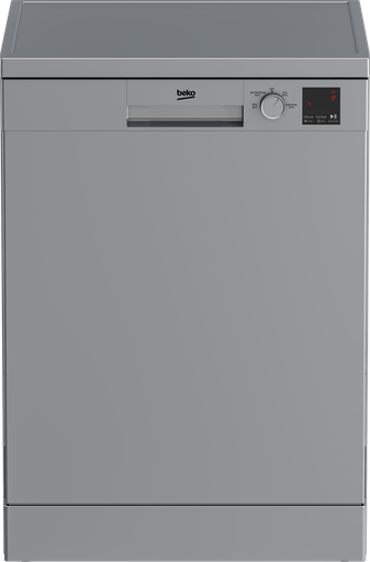 [DVN04X20S] BEKO Dishwasher Freestanding 4 Programmes Silver 13 Place settings (DVN04X20S)
