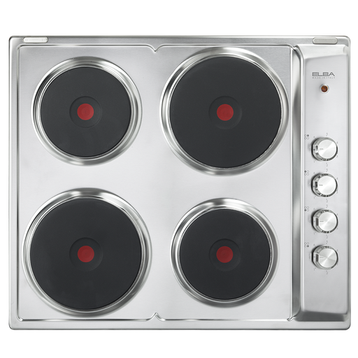 [ENS60040XD] ELBA Hob Built-In Electric Side Control Knob Steel 60CM (ENS60040XD)
