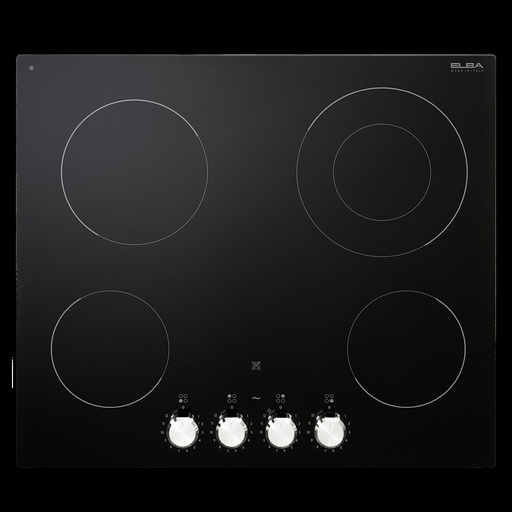 [EVC614FK] ELBA Hob Electric Front Knob Control Ceramic 60CM (EVC614FK)