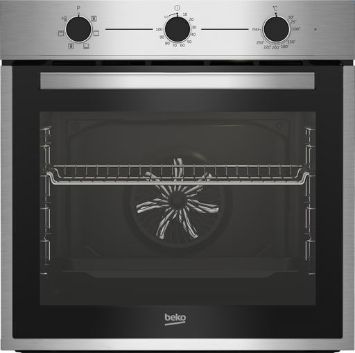 [BBIE14100XC] BEKO Oven Built-In Electric 6 Functions Steel 60CM (BBIE14100XC)