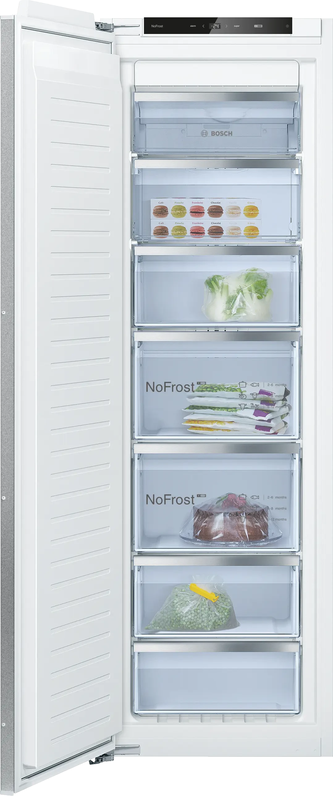 [GIN81AEE0M] BOSCH Series 6 Built-In Freezer No Frost 212L 60CM (GIN81AEE0M)