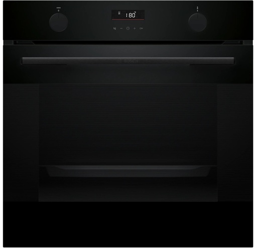 [HUA736EA0M] BOSCH Series 4 Built-In Oven 8 Programmes with Added Steam Function Black 60CM (HUA736EA0M)