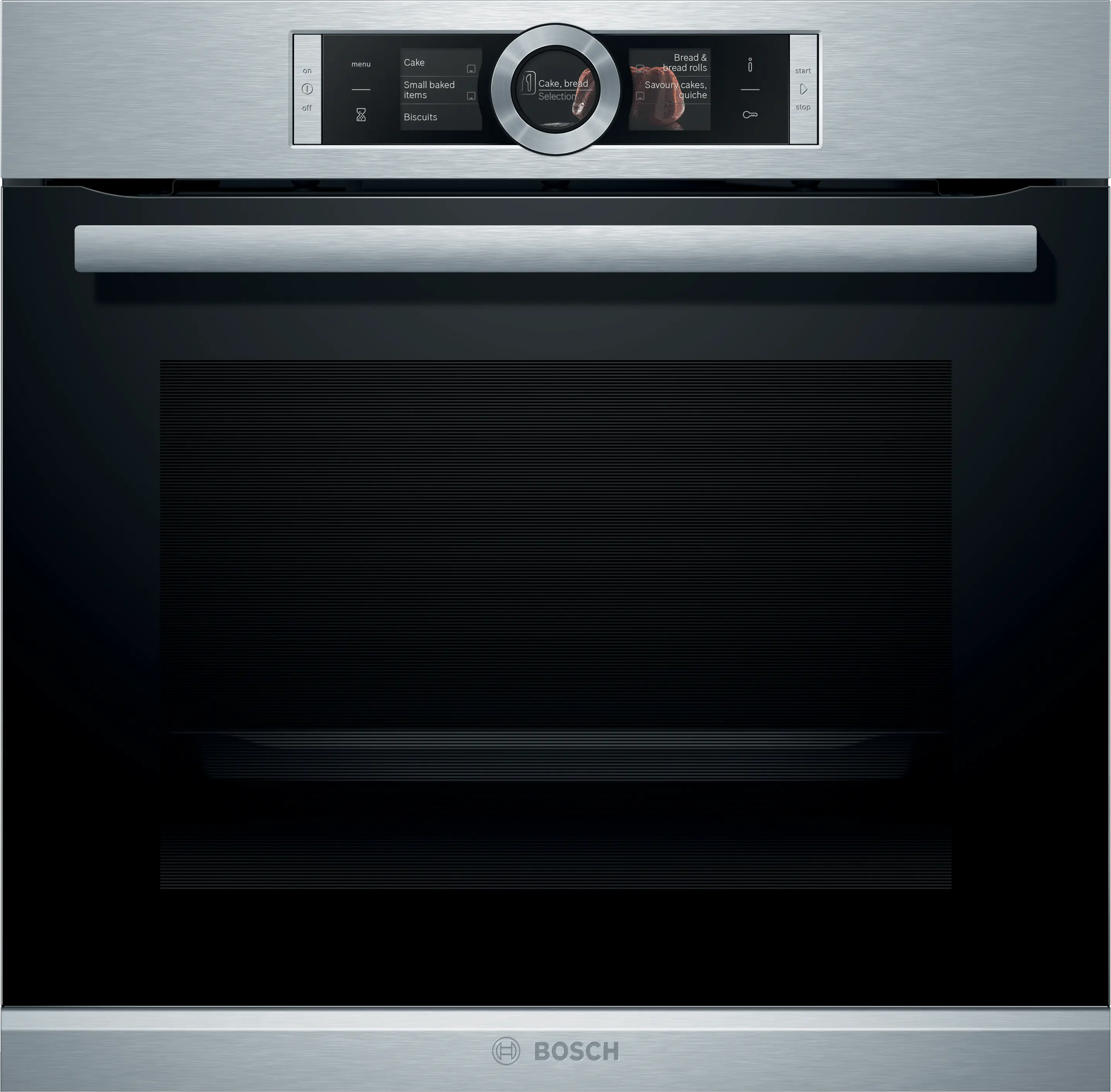 [HBG656RS1M] بوش فرن مدمج Series 8 ستانلس ستيل 60×60 سم (HBG656RS1M)